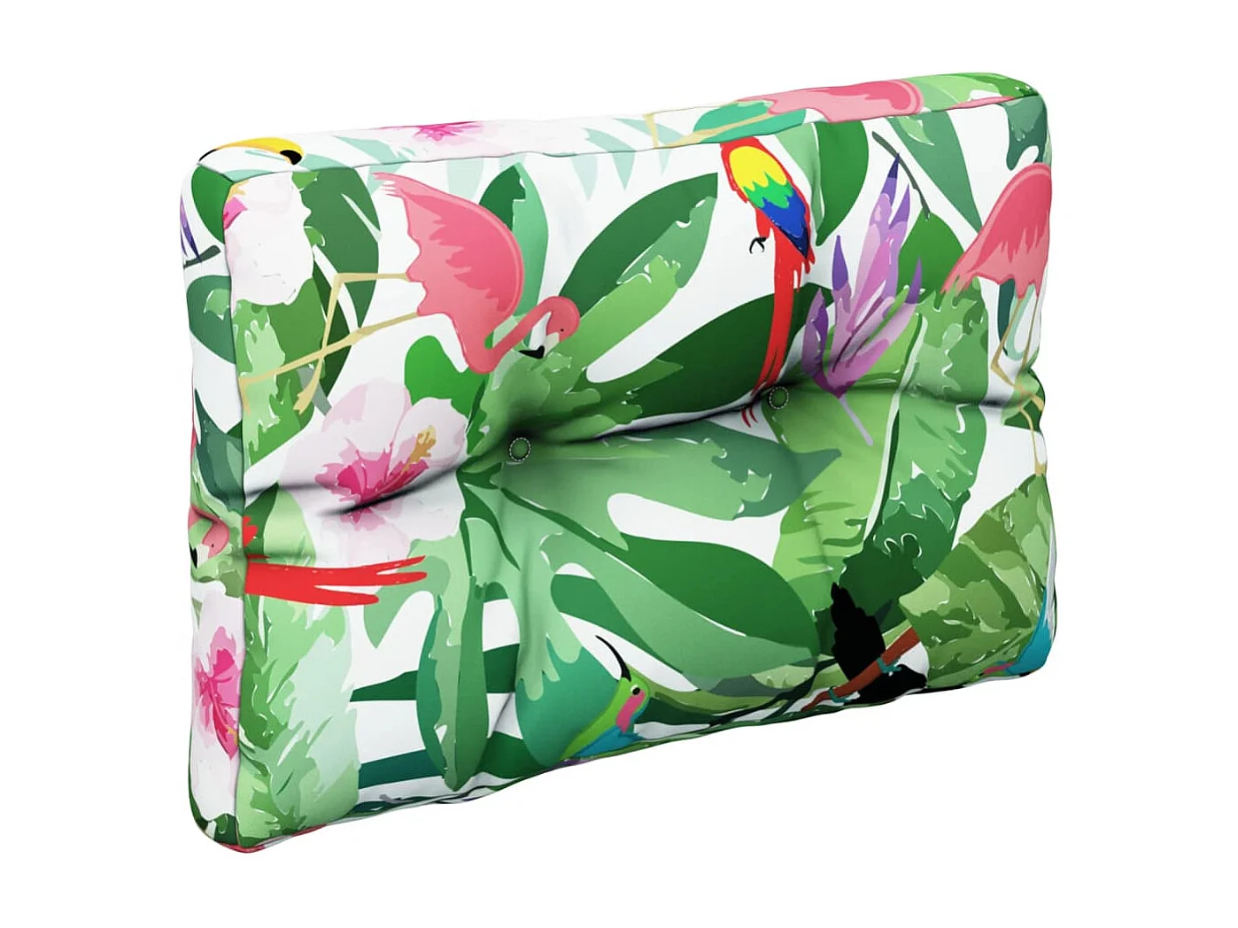 Coussins de palette lot de 2 multicolore tissu FR969890