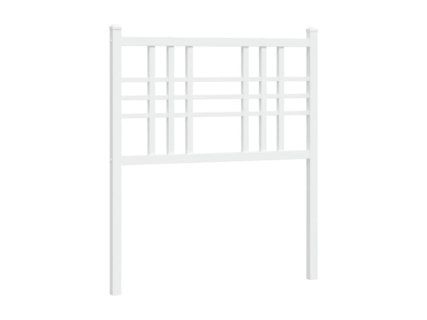 Tête de lit métal blanc 75 cm FR414066