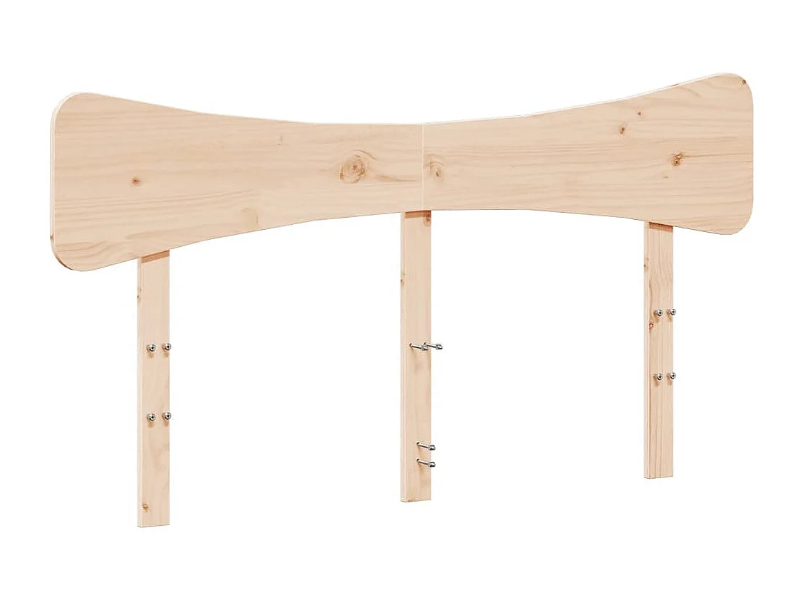Hoofdbord 150 cm massief grenenhout BE664167