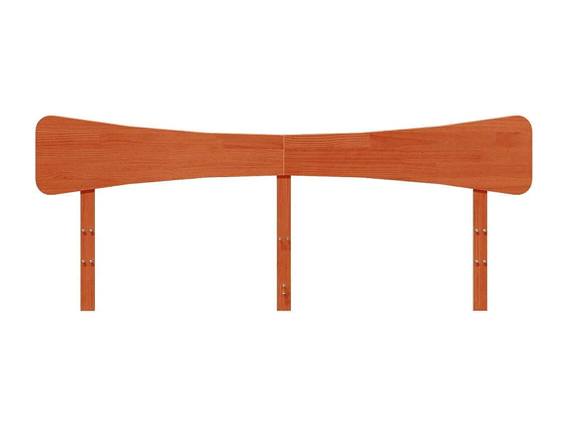 Tête de lit cire marron 180 cm bois massif de pin FR847122