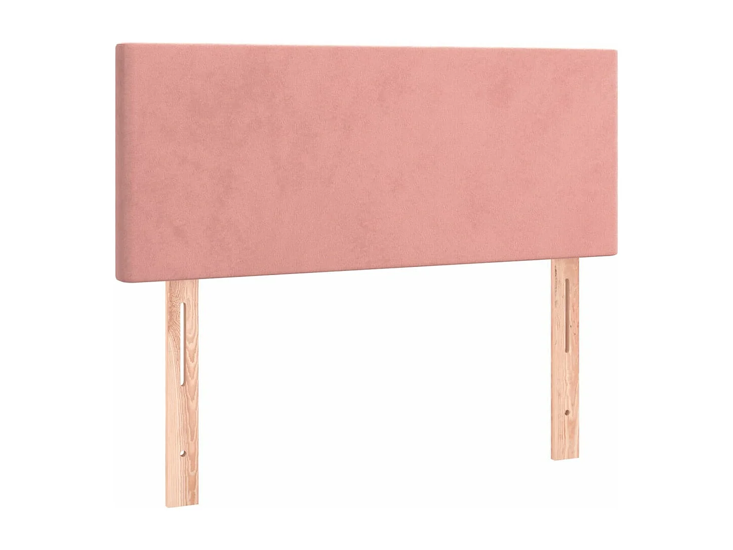 Tête de lit Rose 100x5x78/88 cm Velours FR583857