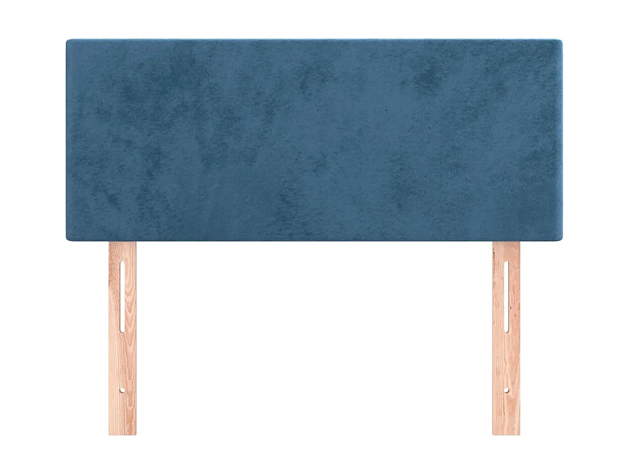Tête de lit Bleu foncé 80x5x78/88 cm Velours FR339258