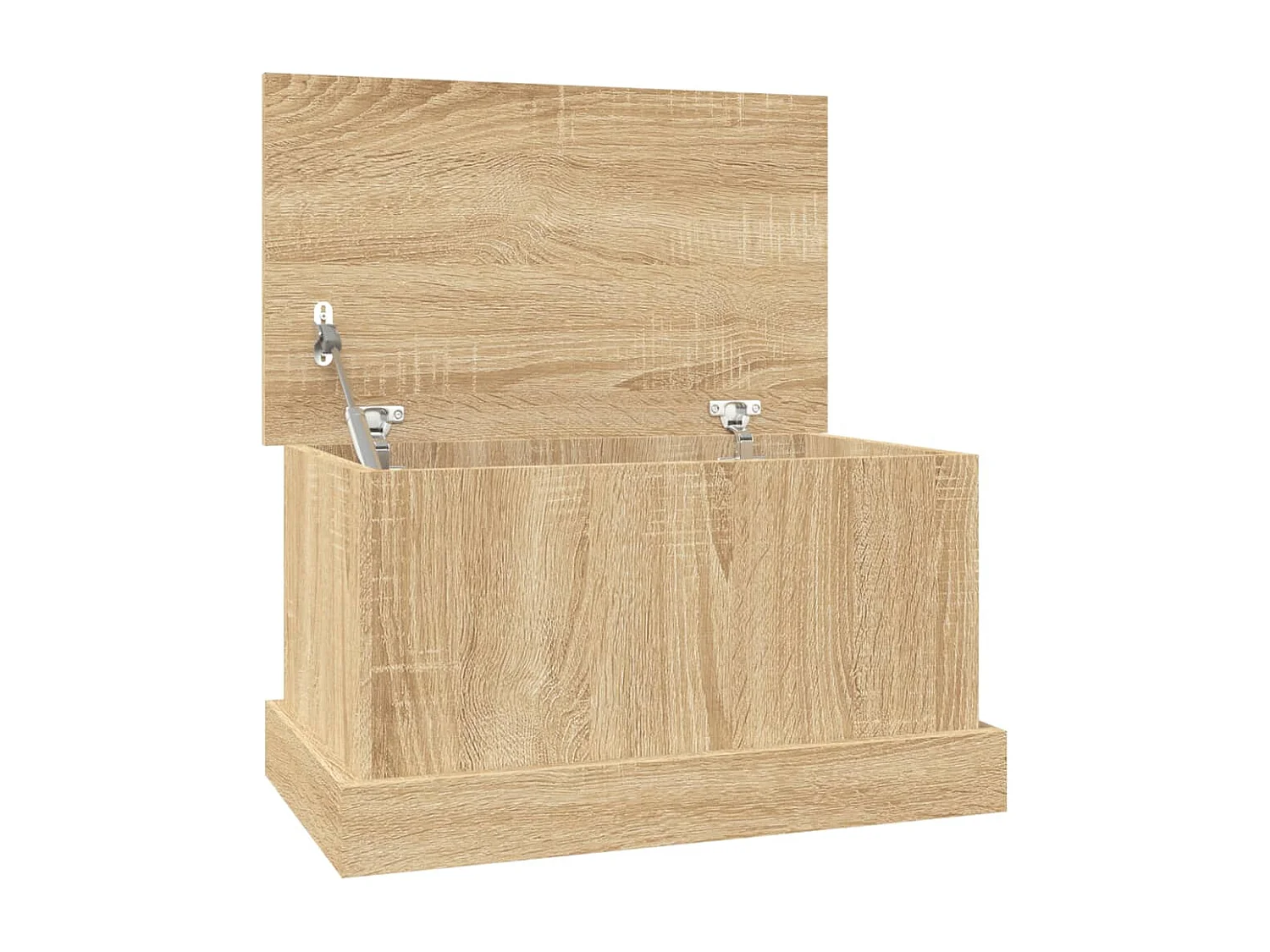Boîte de rangement chêne sonoma 50x30x28 cm bois d'ingénierie FR757171