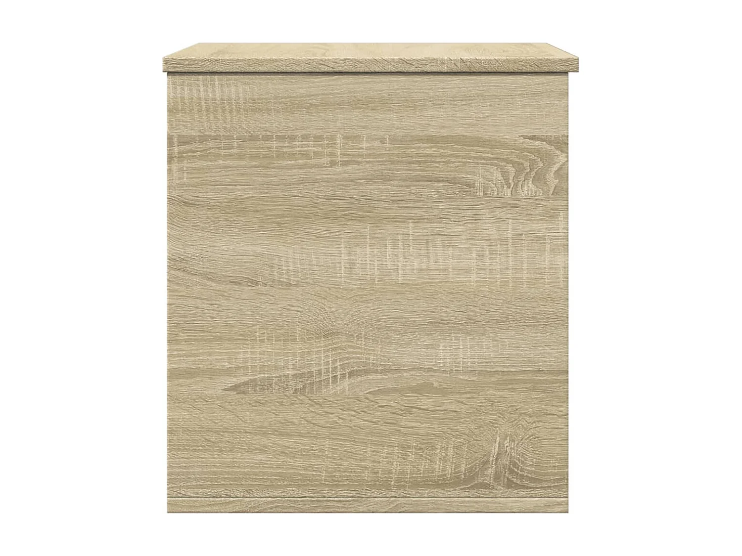 Boîte de rangement chêne sonoma 60x42x46 cm bois d'ingénierie FR422316