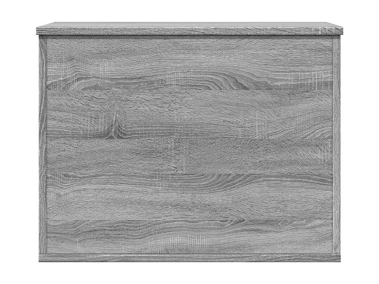 Opbergbox 60x42x46 cm bewerkt hout grijs sonoma eikenkleurig BE222315