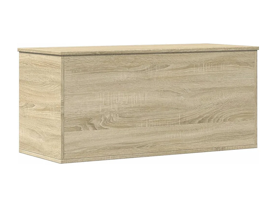 Boîte de rangement chêne sonoma 100x42x46 cm bois d'ingénierie FR438851