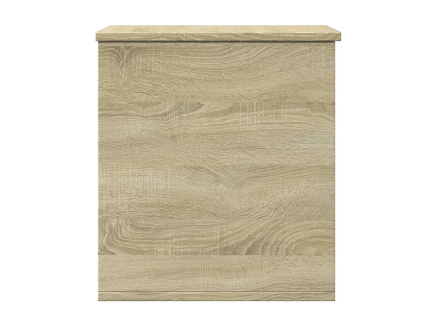 Caja de almacenaje madera ingeniería roble Sonoma 40x42x46 cm ES764584