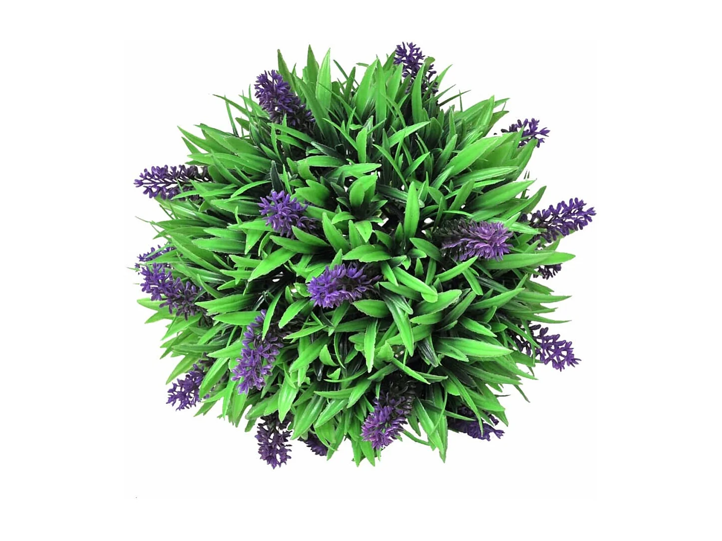 Juego de 2 bolas de boj artificial con lavanda 28 cm ES966270
