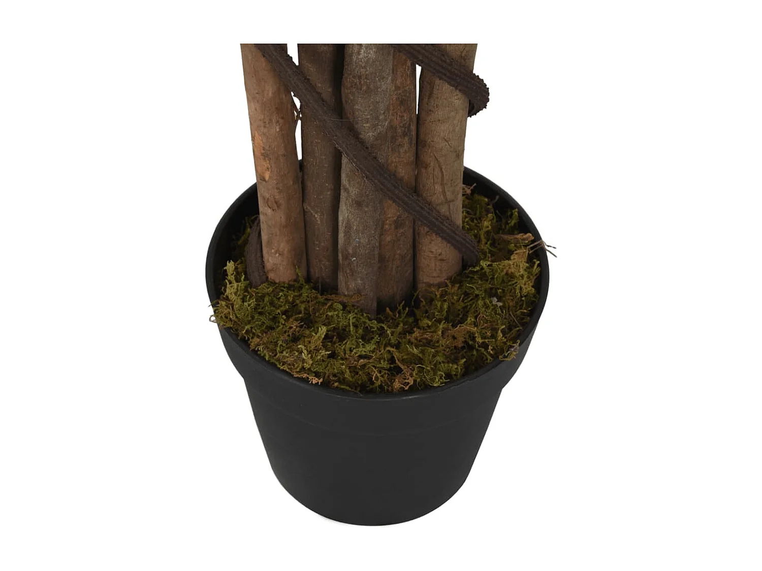 Higuera de hojas de violín artificial 180 hojas verde 150 cm ES779157