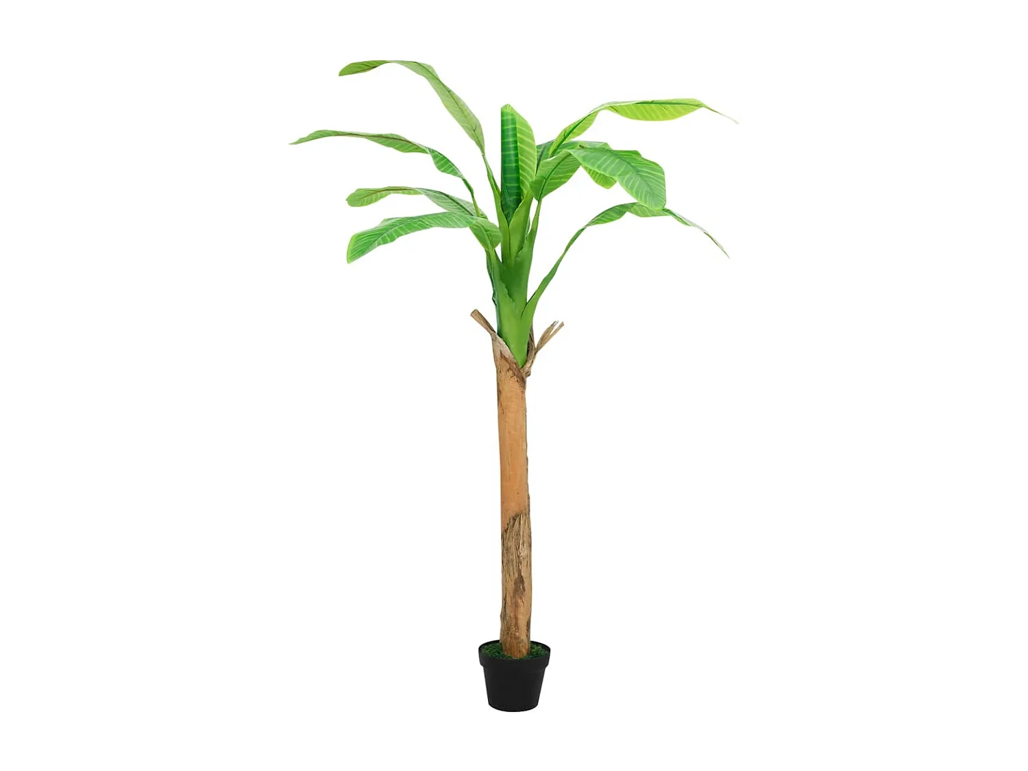 Bananier artificiel avec pot 180 cm Vert FR964989