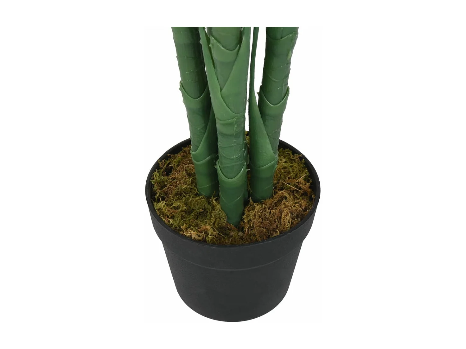 Palmera artificial con 18 hojas verde 80 cm ES822409