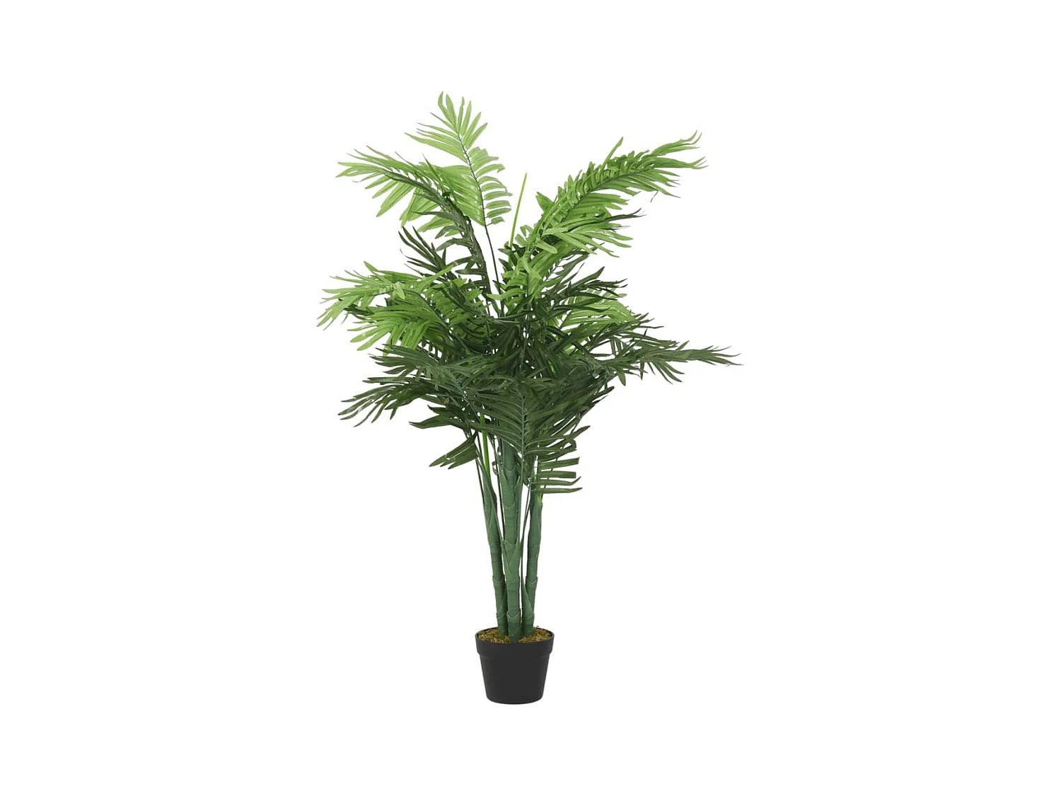 Palmier artificiel 18 feuilles 80 cm vert FR853085
