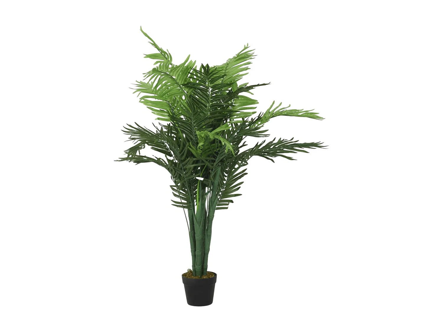 Palmier artificiel 18 feuilles 80 cm vert FR853085