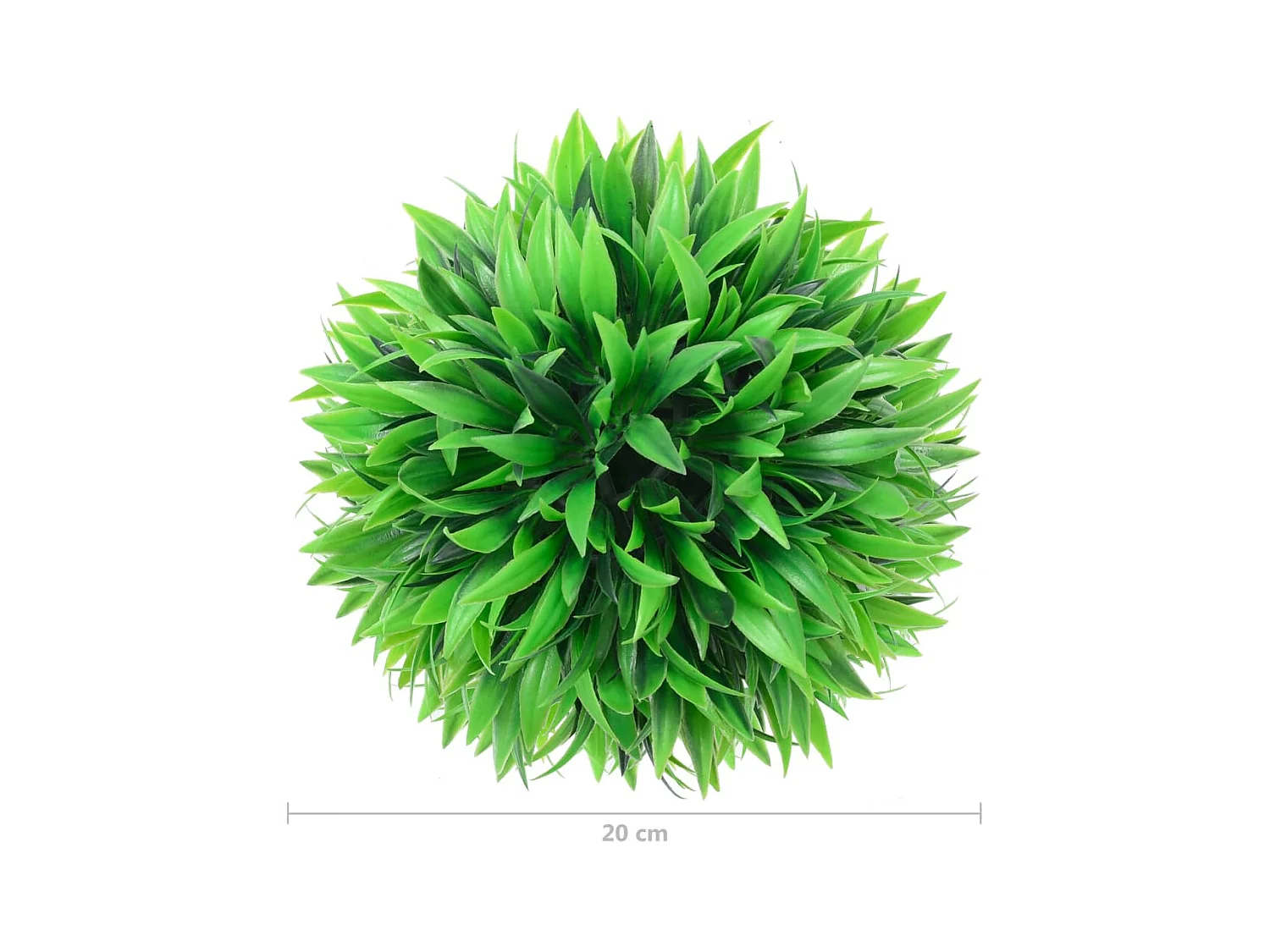 Bolas de boj artificial 2 unidades 20 cm ES417046