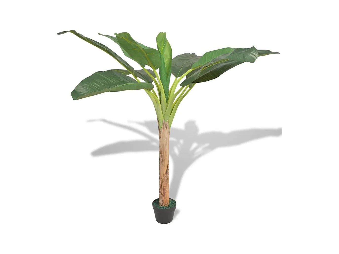 Bananier artificiel avec pot 150 cm Vert FR185673