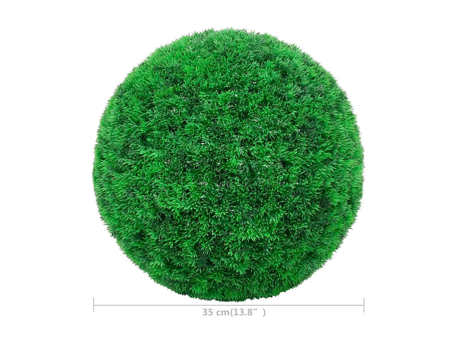 Bolas de boj artificial 2 unidades 35 cm ES981857