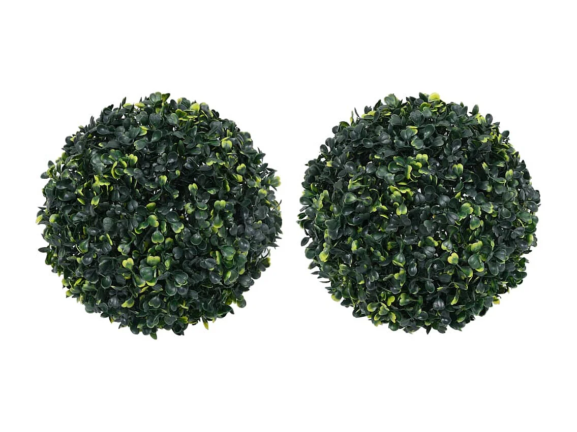 Bolas de boj artificial 2 unidades 45 cm ES225209