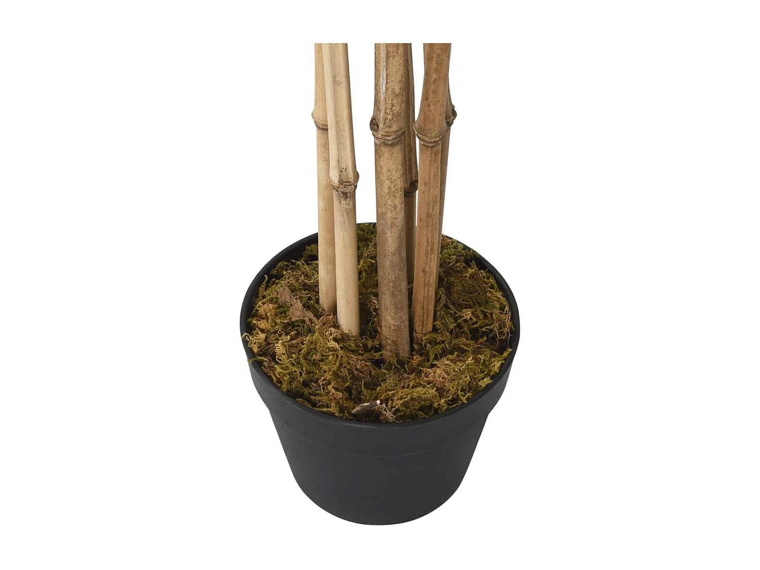 Árbol de bambú artificial con 1104 hojas verde 180 cm ES112338