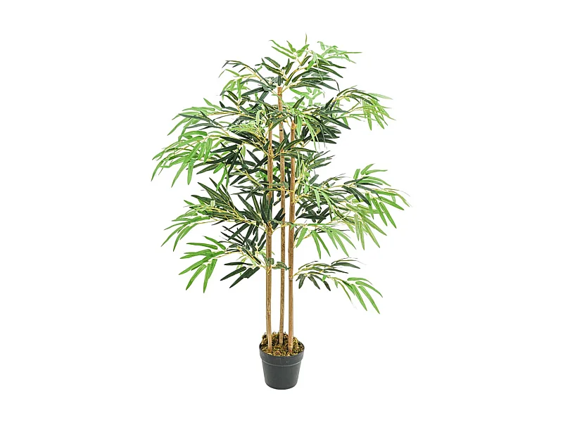 Bambou artificiel 730 feuilles 120 cm vert FR231626
