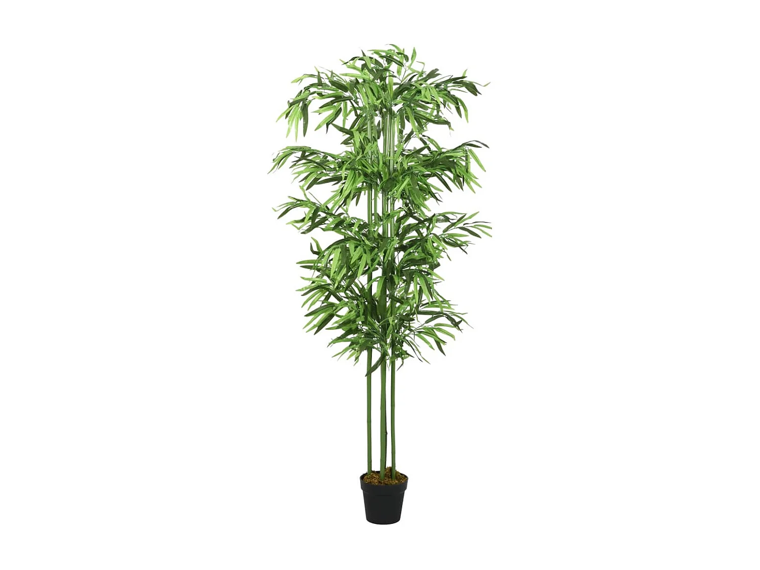 Árbol de bambú artificial con 576 hojas verde 150 cm ES996933
