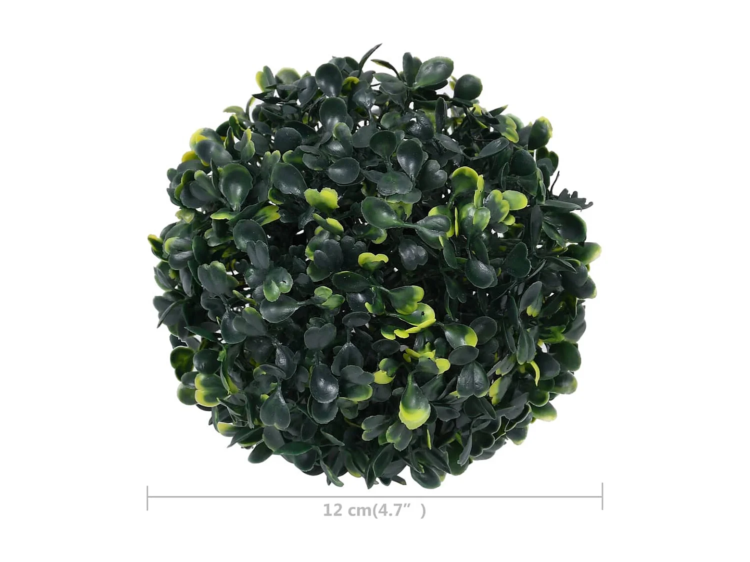 Boules de buis artificielles 4 pcs 12 cm FR420330