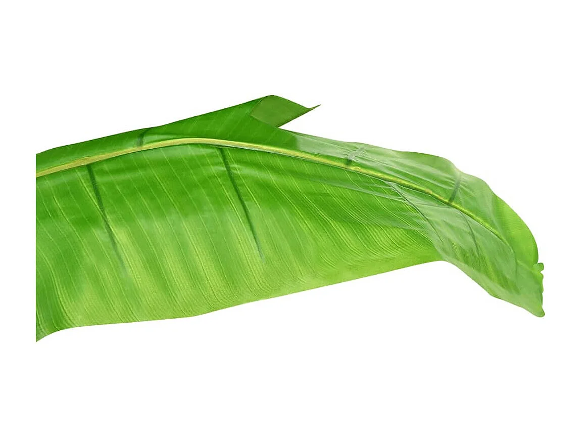 Árbol bananero artificial con macetero 300 cm verde ES817508