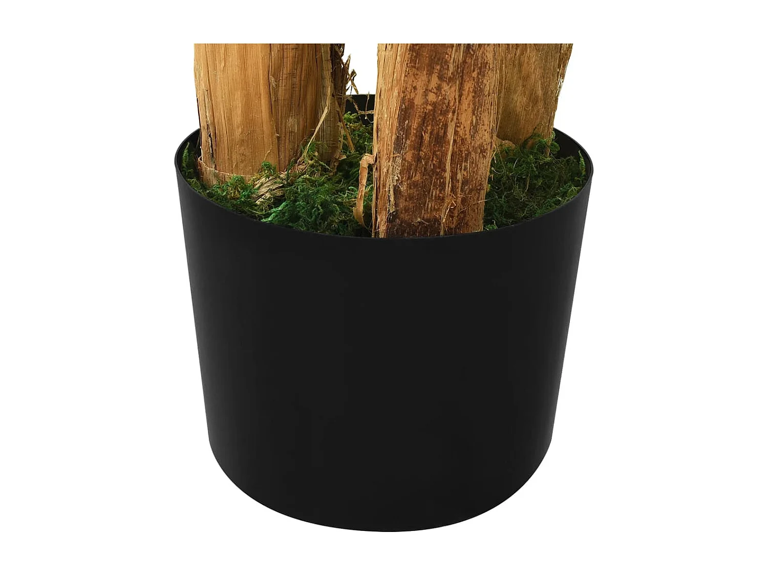 Árbol bananero artificial con macetero 300 cm verde ES817508