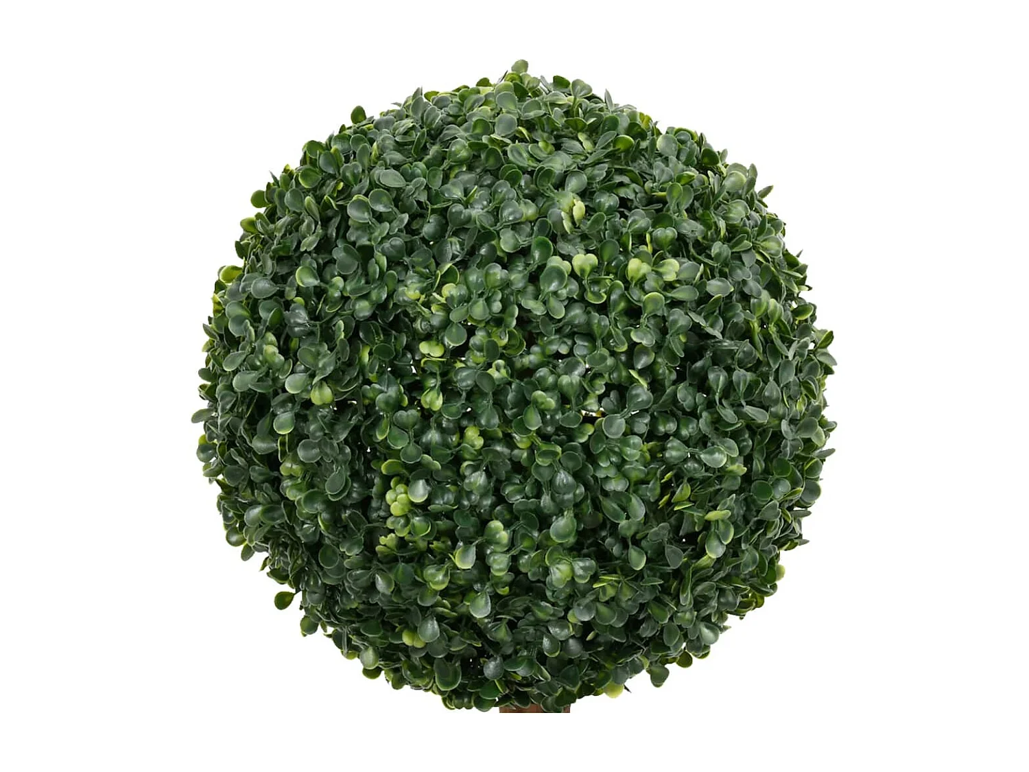 Plante de buis artificiel avec pot Forme de boule Vert 119 cm FR599341