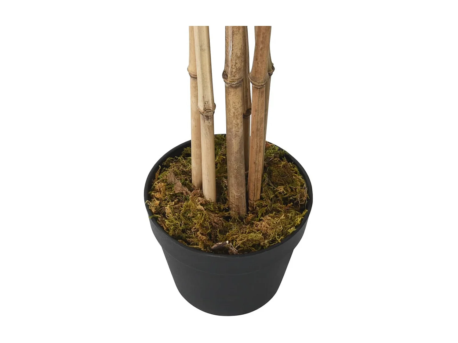 Árbol de bambú artificial con 828 hojas verde 150 cm ES642397