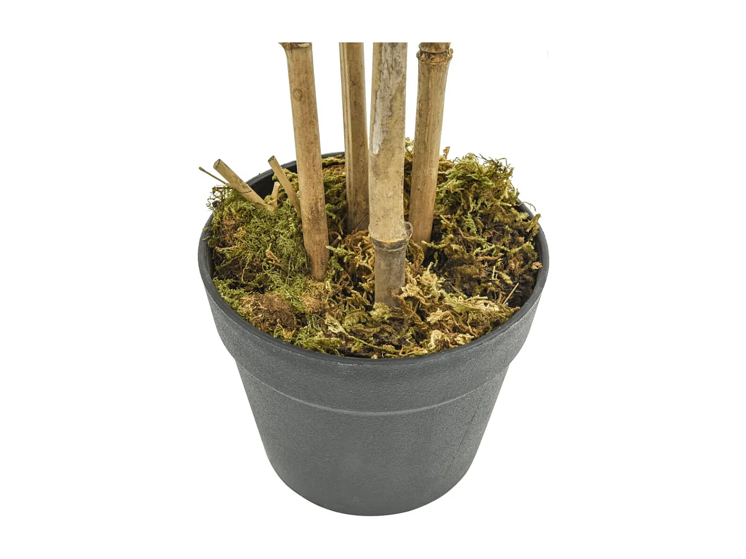 Árbol de bambú artificial con 552 hojas verde 120 cm ES497722