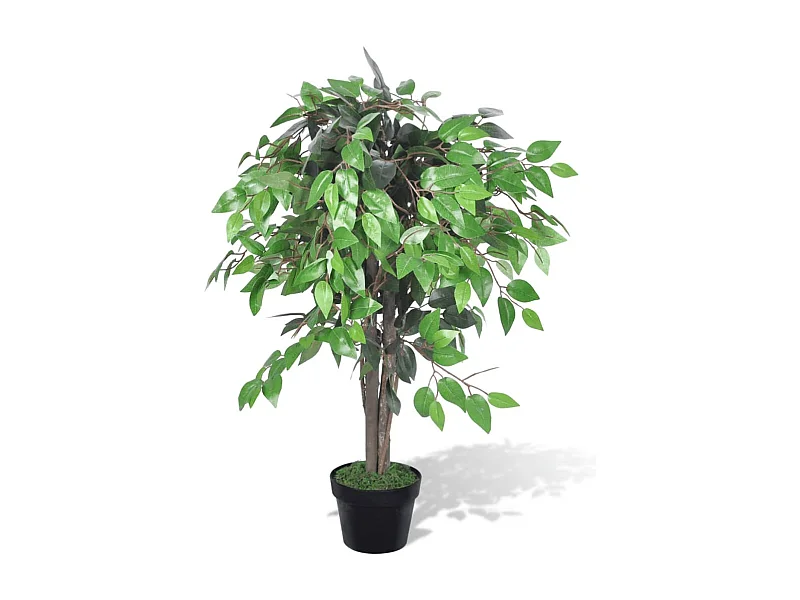 Palmier Artificiel Plastique avec Pot 90 cm FR528225