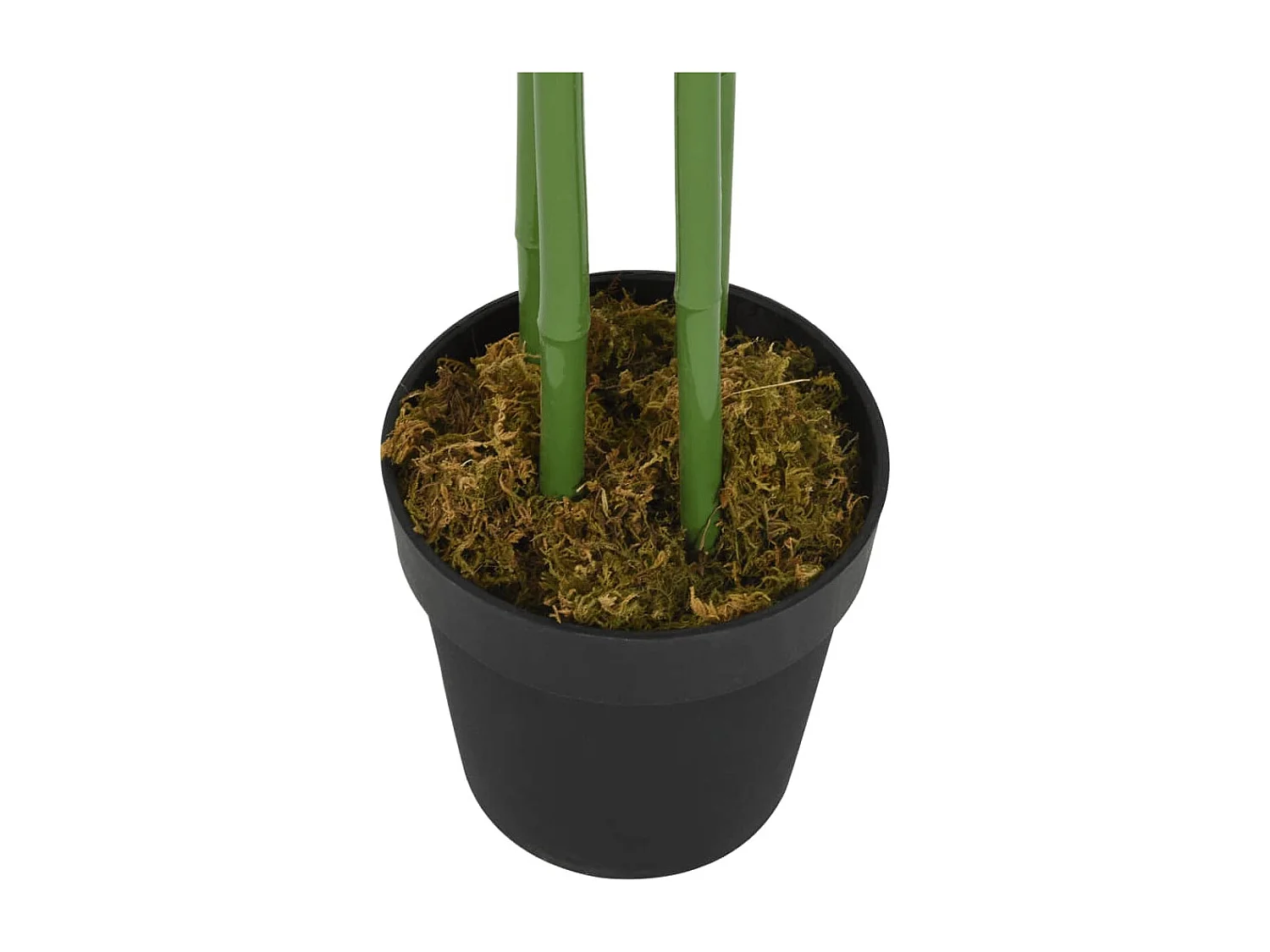 Árbol de bambú artificial con 240 hojas verde 80 cm ES638011