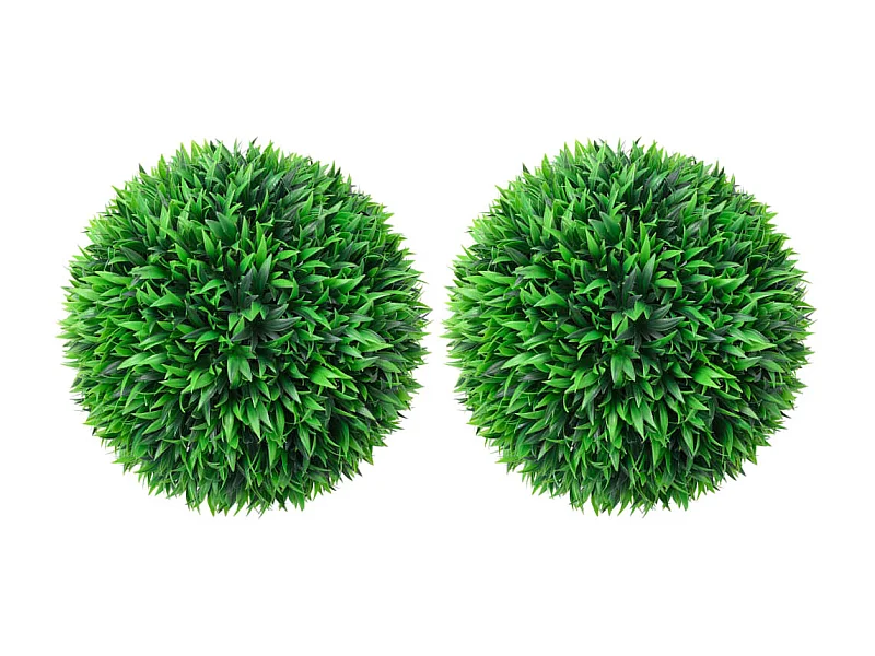 Bolas de boj artificial 2 unidades 47 cm ES776042