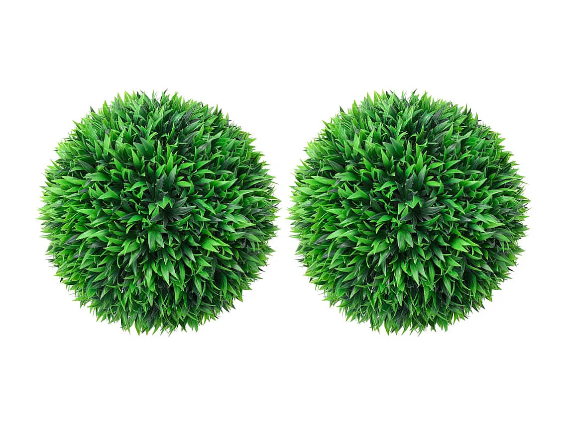 Boules de buis artificielles 2 pcs 47 cm FR199179