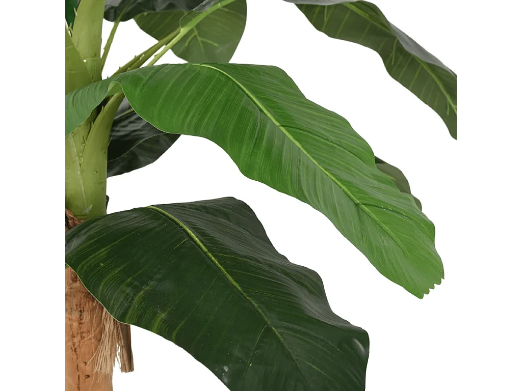 Árbol de plátano artificial 22 hojas verde 200 cm ES680686