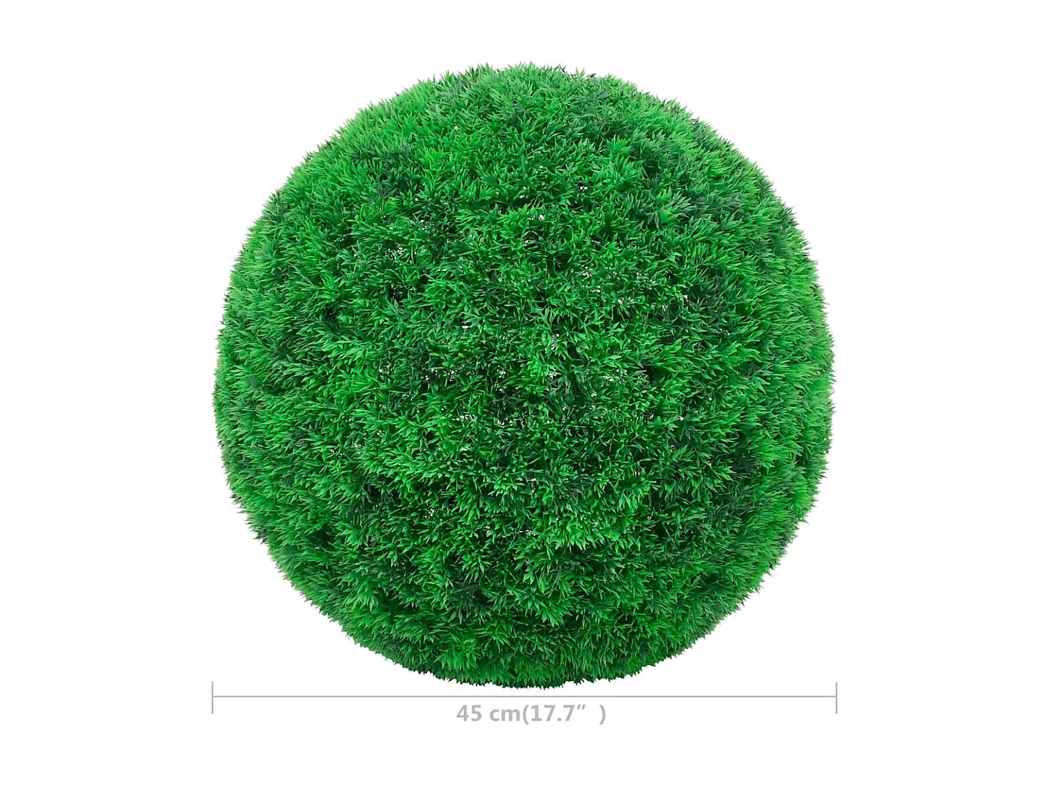 Bolas de boj artificial 2 unidades 45 cm ES262139