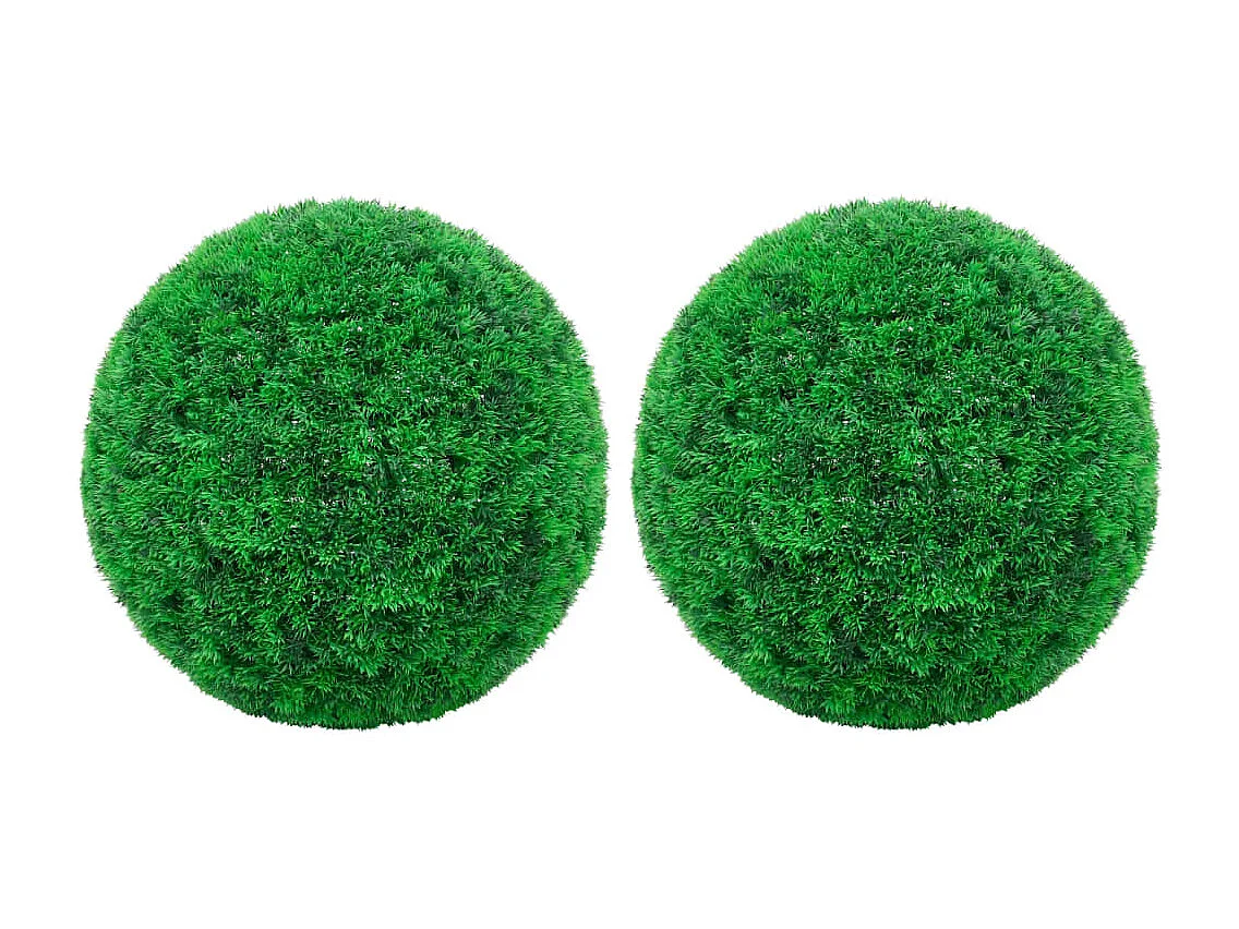 Bolas de boj artificial 2 unidades 45 cm ES262139