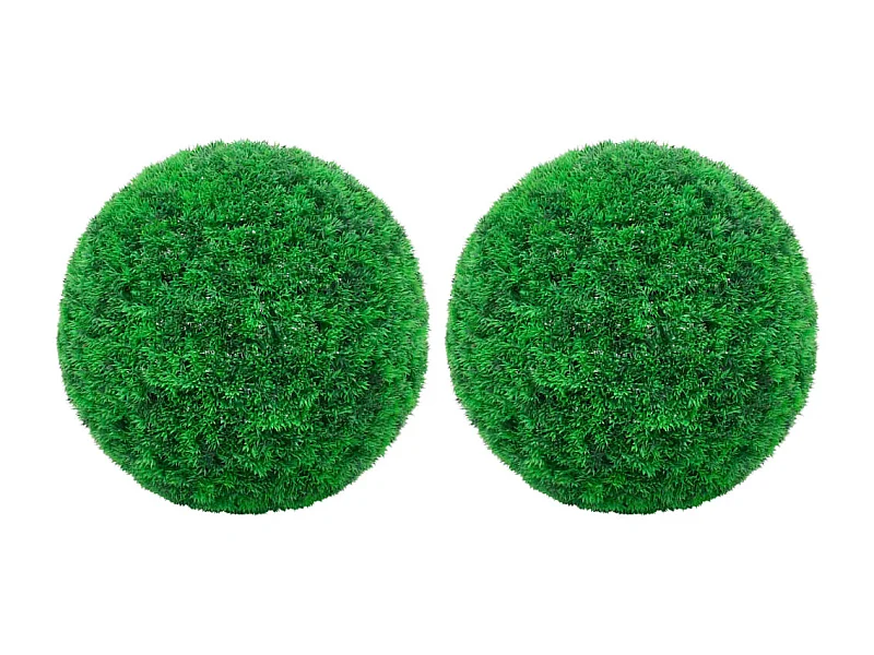 Bolas de boj artificial 2 unidades 45 cm ES262139