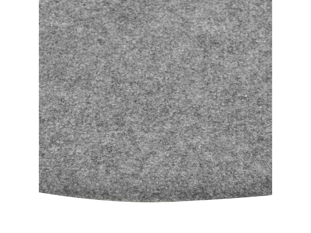 Gazon artificiel avec picots Dia.95 cm Gris Rond FR310913