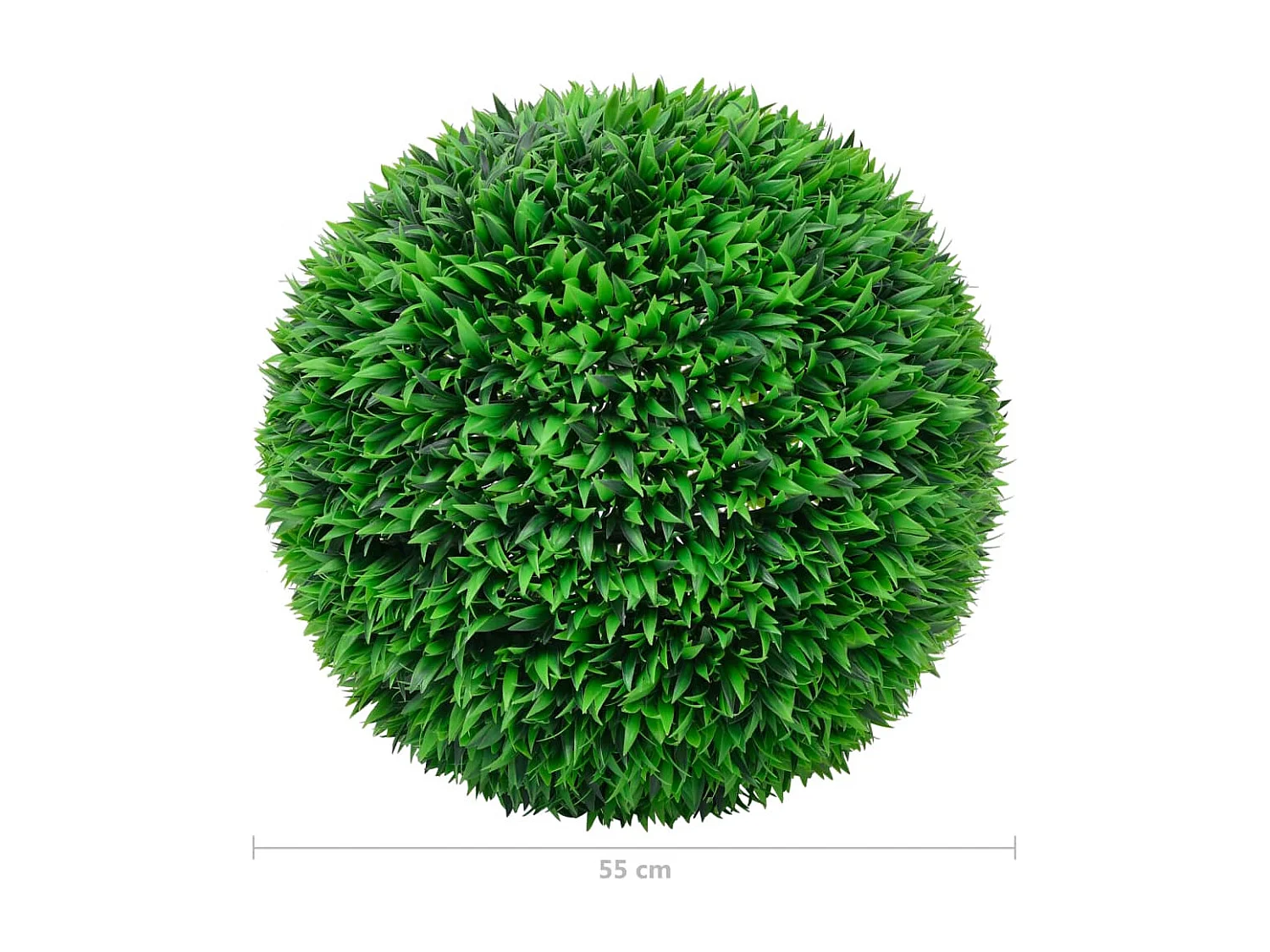 Boules de buis artificielles 2 pcs 55 cm FR744817