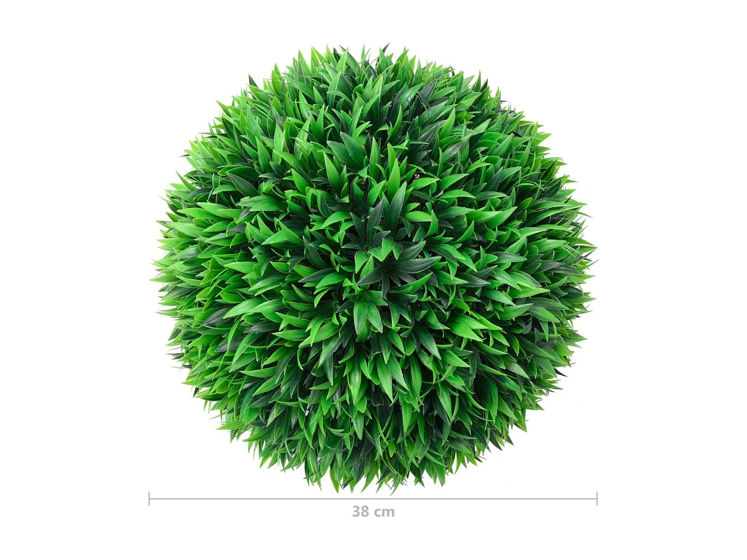 Boules de buis artificielles 2 pcs 38 cm FR307763