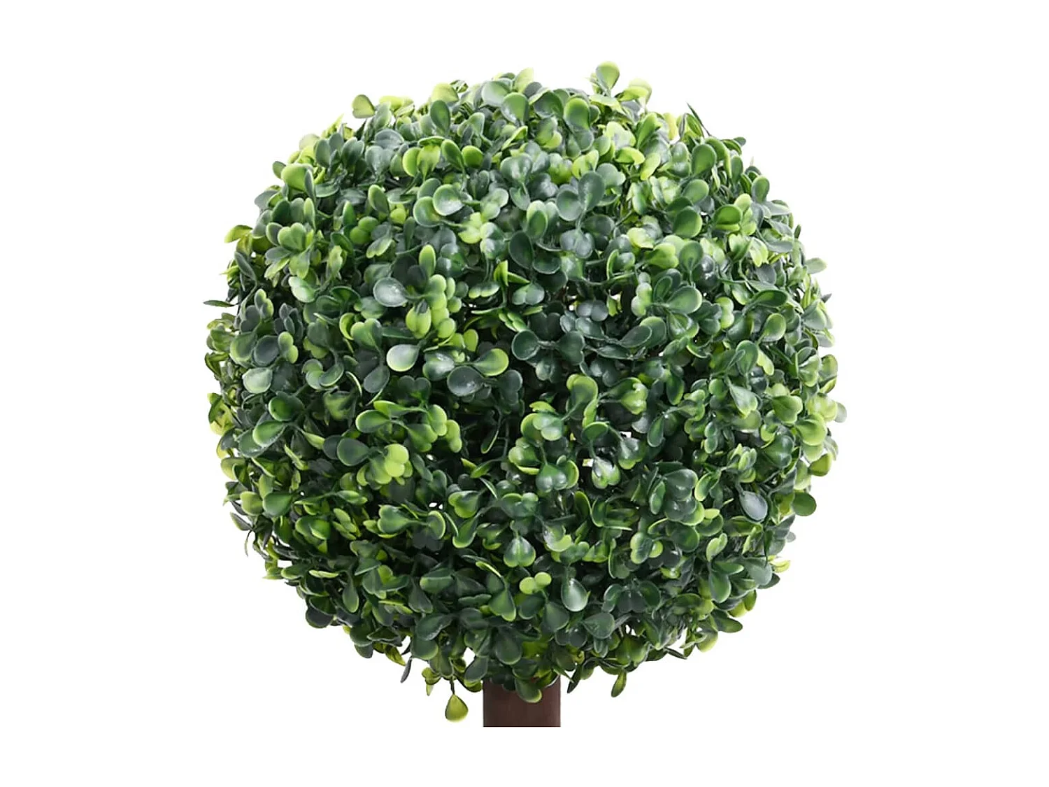 Planta de boj artificial forma de bola con maceta verde 118 cm ES966718
