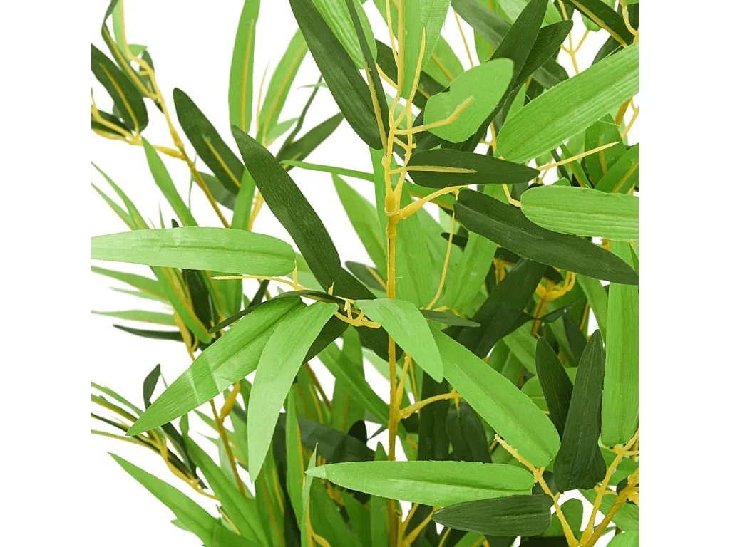 Bambou artificiel 552 feuilles 120 cm vert FR783034