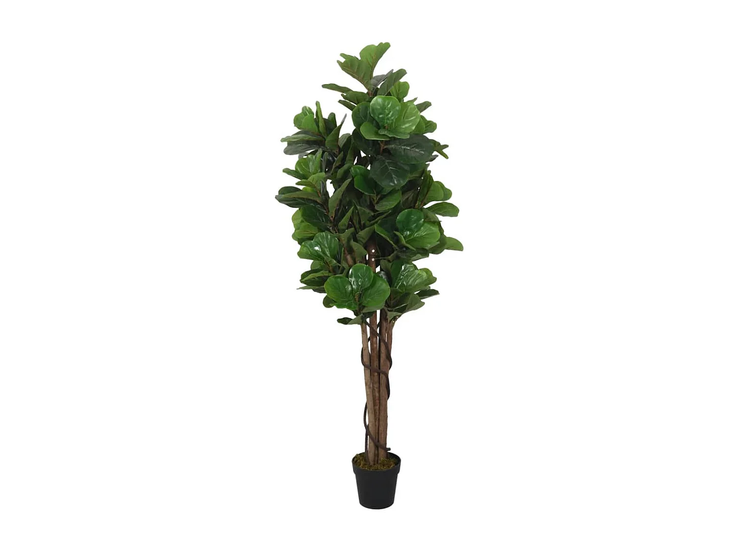 Ficus lyrata artificiel 232 feuilles 180 cm vert FR795751