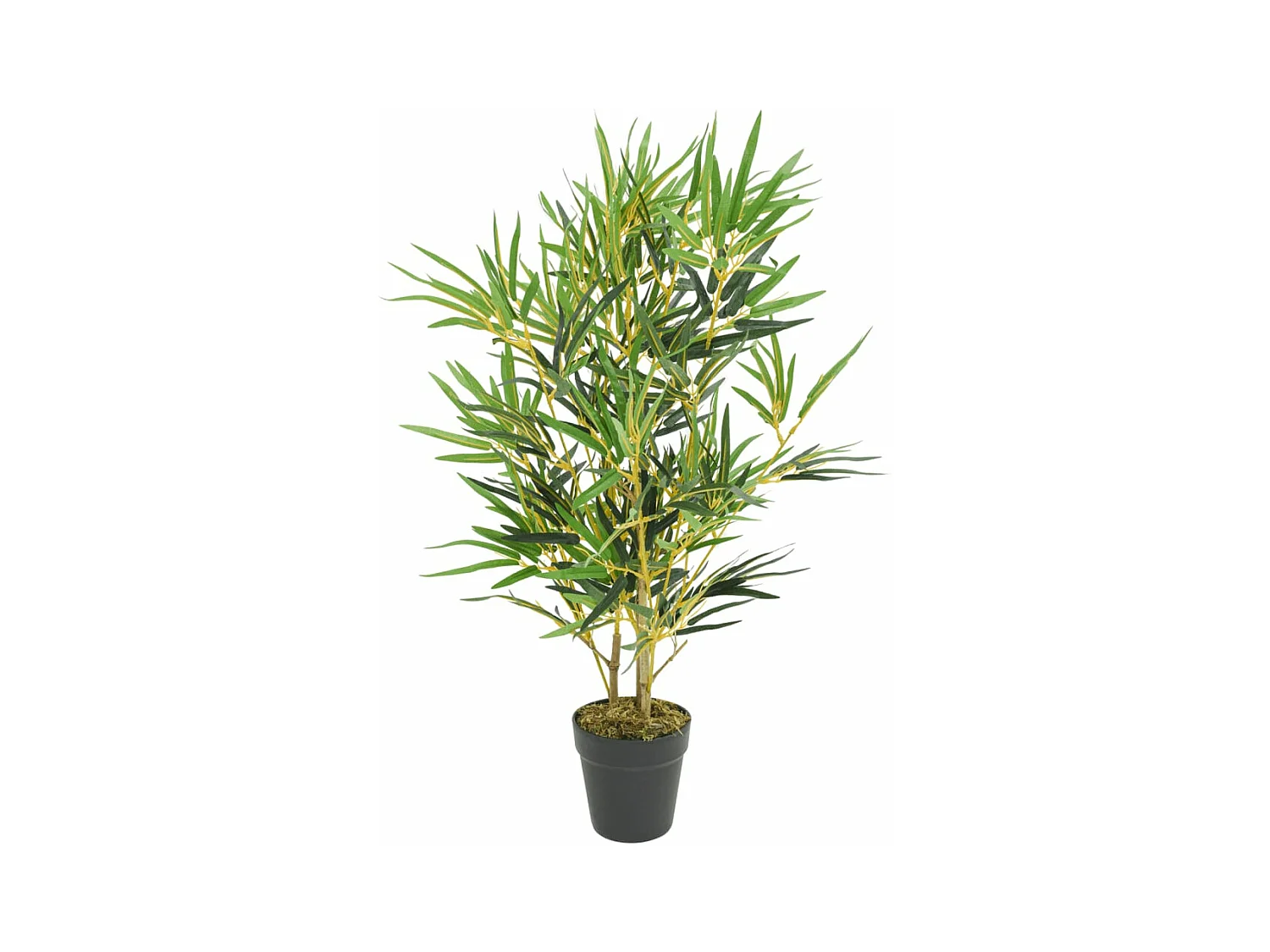 Árbol de bambú artificial con 368 hojas verde 80 cm ES816479
