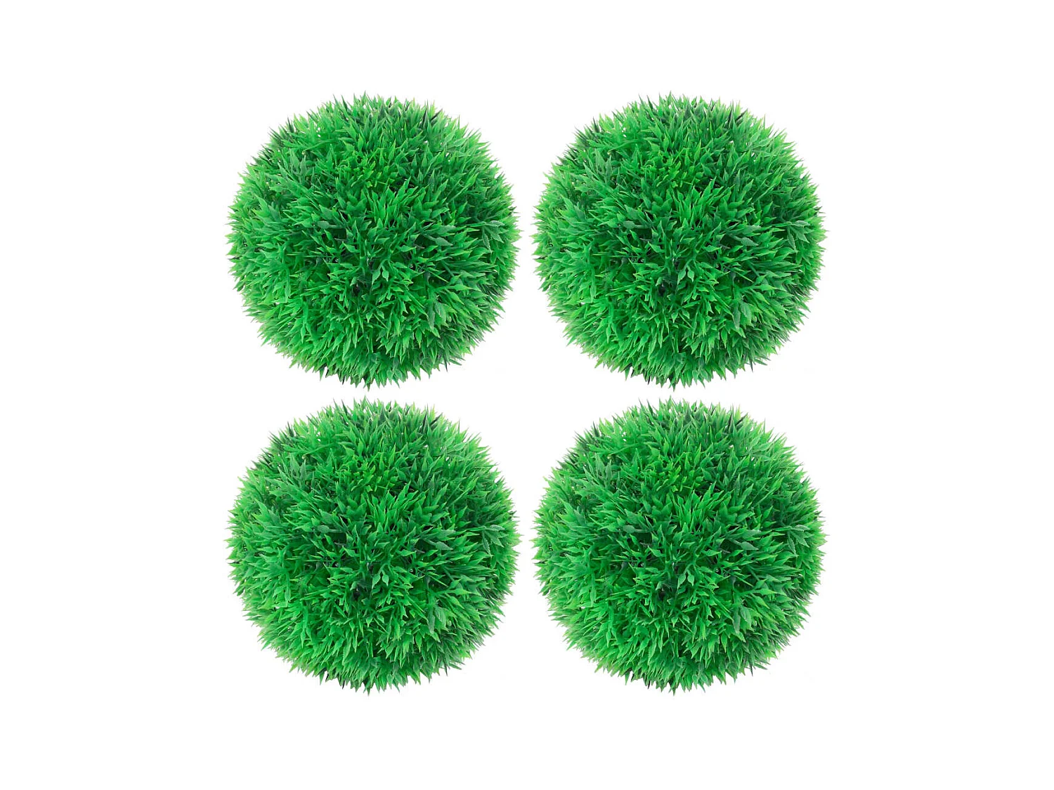 Boules de buis artificielles 4 pcs 12 cm FR110766