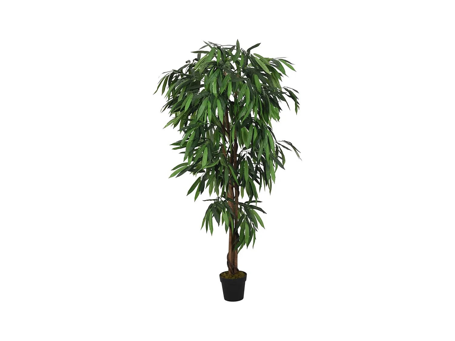 Manguier artificiel 600 feuilles 150 cm vert FR369772