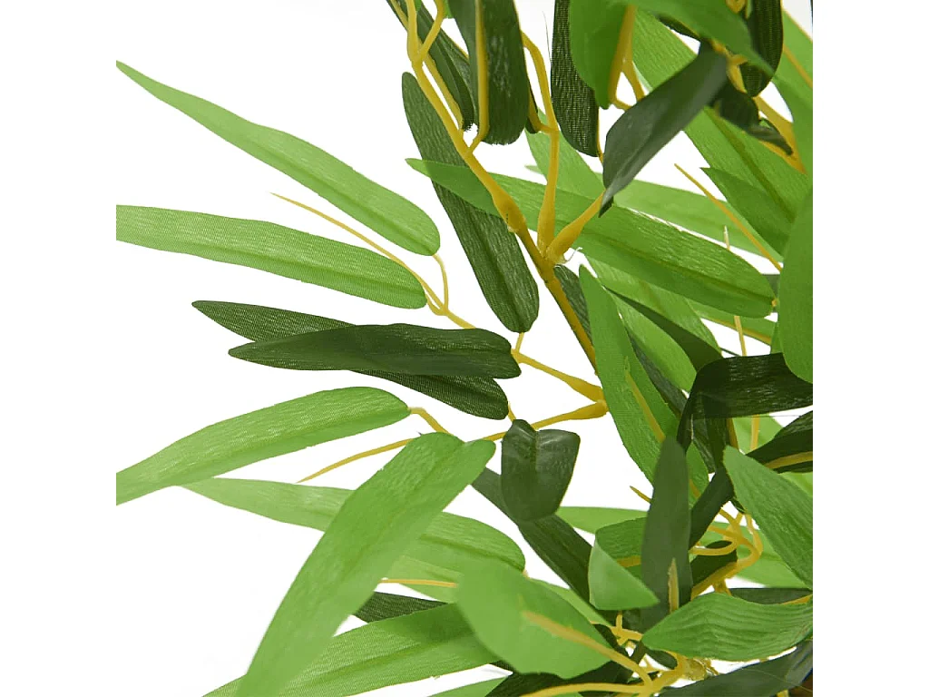 Árbol de bambú artificial con 368 hojas verde 80 cm ES358939