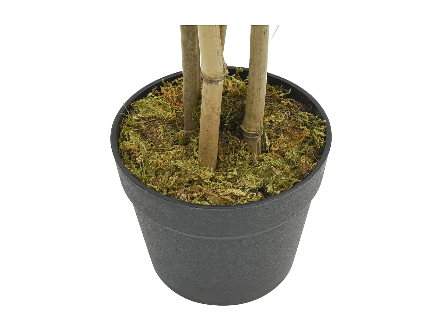 Árbol de bambú artificial con 552 hojas verde 120 cm ES955111