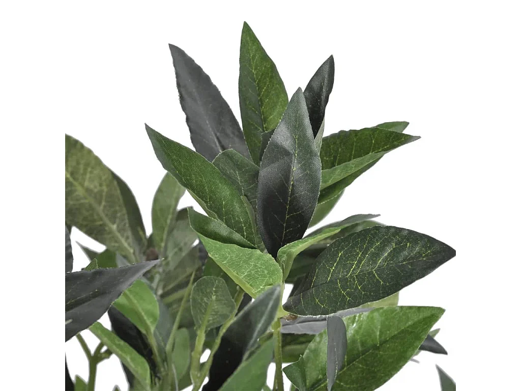 Árbol de laurel artificial con maceta, 120 cm de alto ES721284